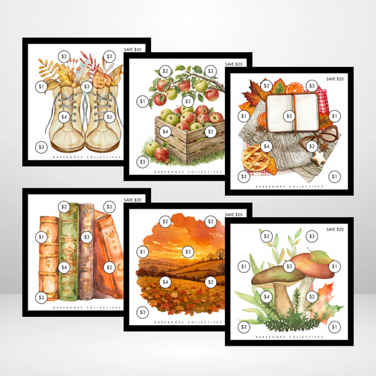 Autumn Breeze Savings Challenge Set of 6