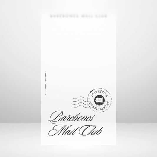 Barebones Mail Club Full Top Tabbed Frosted Matte Dashboard
