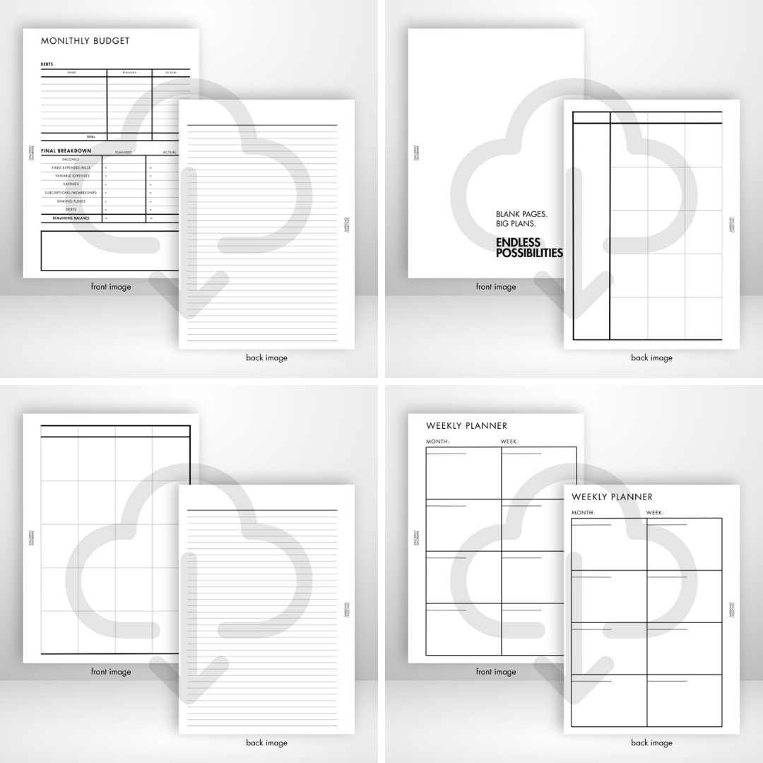 Full Set Barebones Inserts vol. 3 pdf - FREE DIGITAL DOWNLOAD
