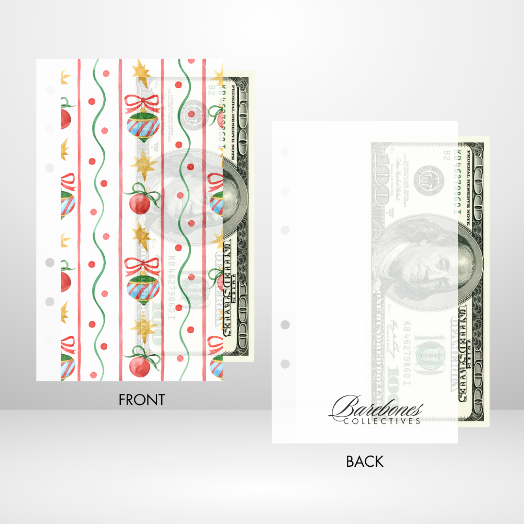 Merry Christmas Savings Challenge and Envelope Set