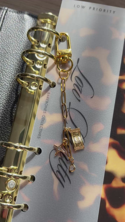 Manifesting Money Gold Dangle Charm