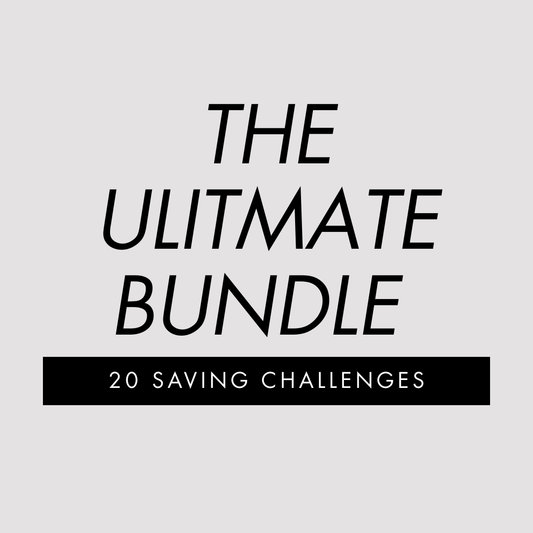 The Ultimate Barebones Savings Challenge Bundle 20pc